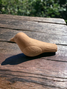 Handmade Sculpted Terra-cotta Bird