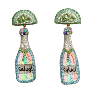 Salud! Bottle Earrings